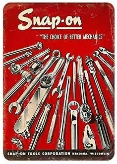 

UOAIUDT Vintage Tools Tin Sign Metal Poster Retro Plaque Wall Decor Gift For Garden Men Cave Garage Living Room Cinaluminum 20x30cm（7.8x11.8inch）