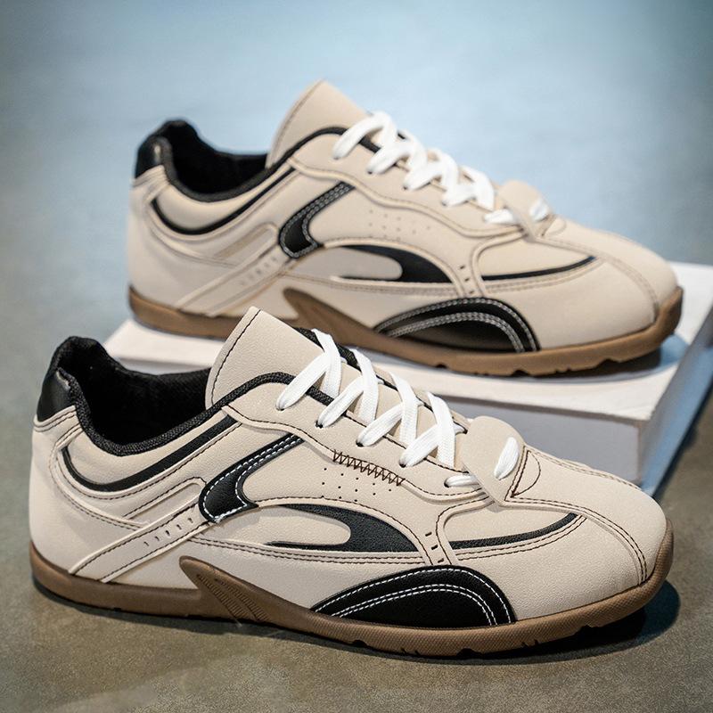 

2025 spring new retro German training shoes versatile flat-soled little white Forrest Gump shoes lightweight sports shoes casual shoes men s shoes 39 білий