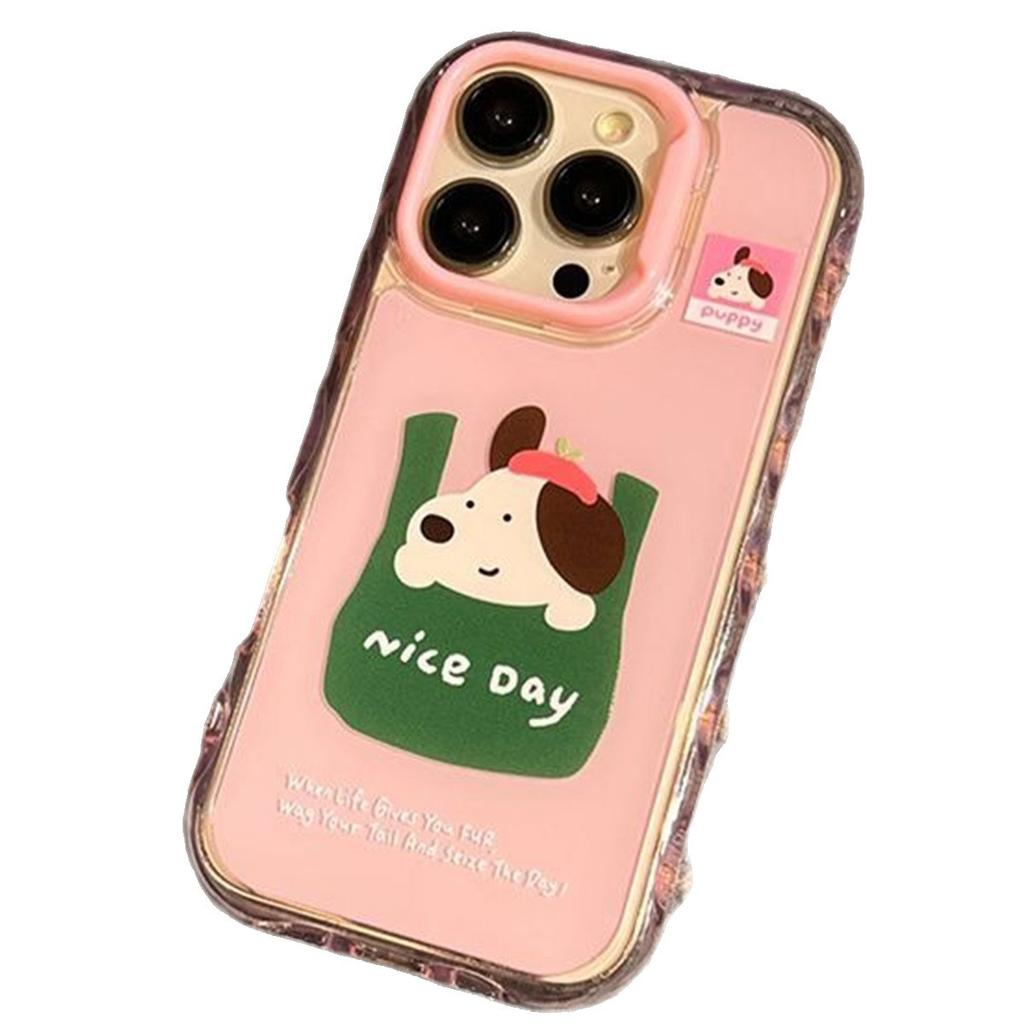 For Apple Mobile Phone Case Soft Glue for Apple 13promax Mobile Phone New Model Three-in-one Mobile Phone Case for Apple Wave Shell