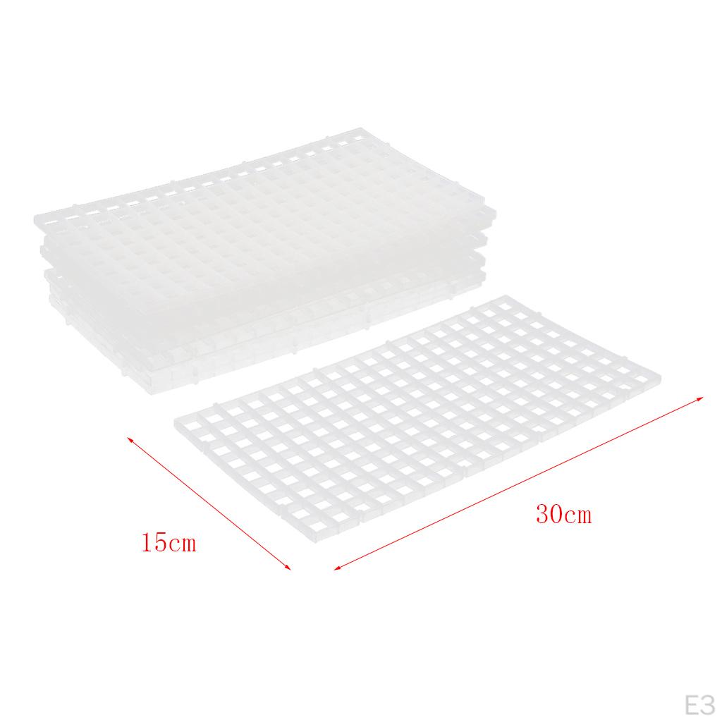 10 Aquarium Filter Mesh Isolation Plate Fish Aquatic Pet Supplies