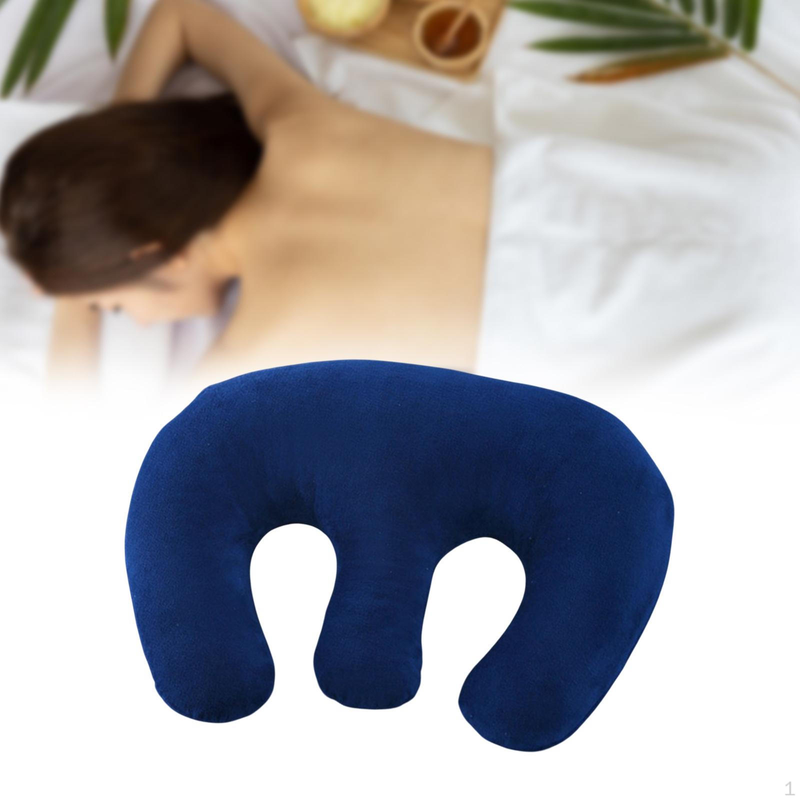

Подушка для груди Салон красоты Поддержка Удобная Мягкая Утолщенная Полая Массажная Грудь синий