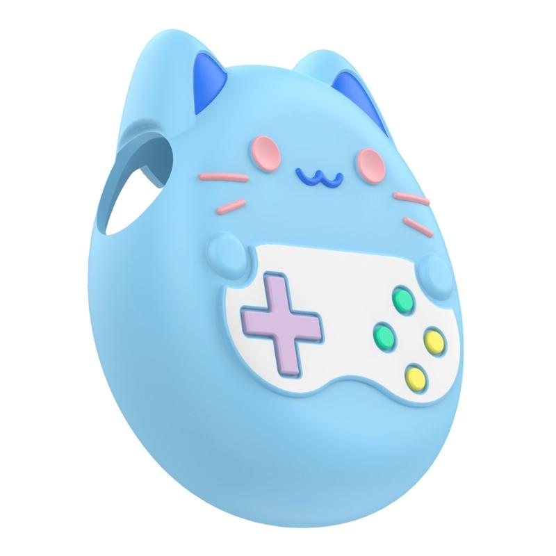 Flexible Silicone Protective Case Shell Cover For Interactive Digital Pet Toy Ensures Full Coverage & Easy Button Access