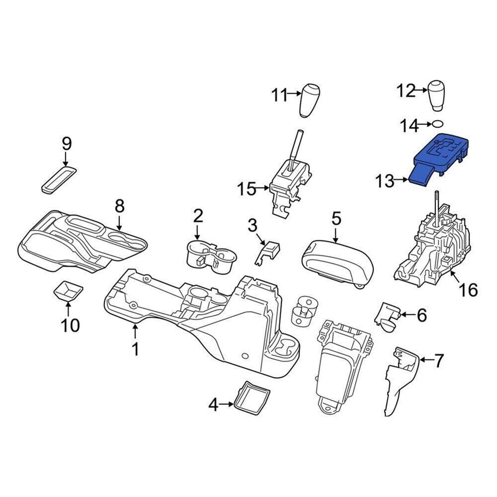 Lunetta Leva Cambio Automatico Per Jeep Wrangler 2011-2017 2008-11 Liberty