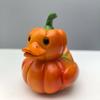 Resin Whimsical Vegetable Duck Ornament Cute Miniatures Figurine Crafts Animal Sculpture  Office