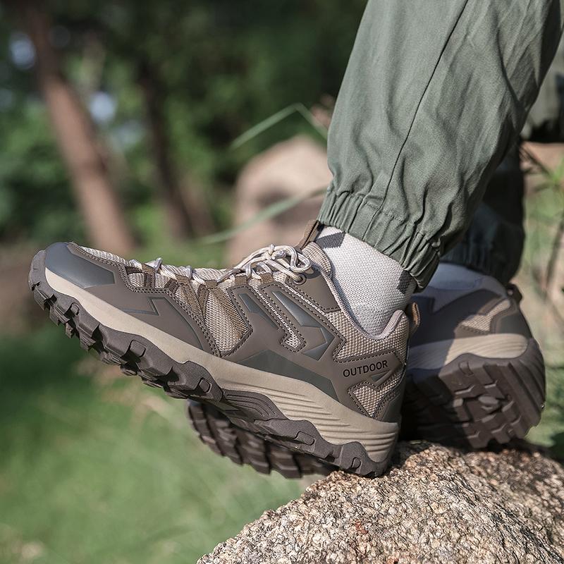 Couples Outdoor Sneakers Trekking Camping Sports Shoes Breathable Mesh Climbing Shoes Fashion Anti-slip Hiking Shoes