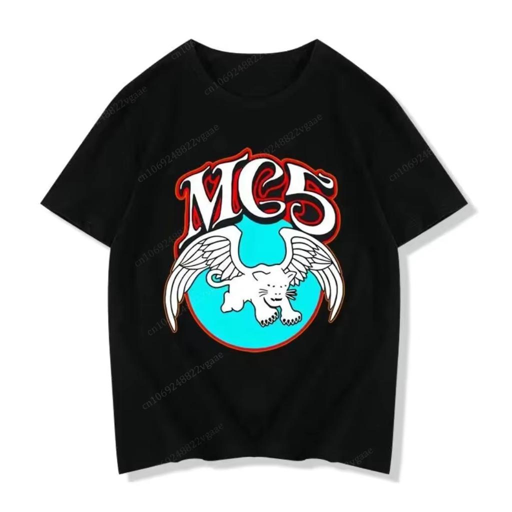 Friends Tv Show Mc5 Rock Band Classic Movies Graphic Tee Cotton Unisexs Unisexs Tshirt Y2k Streetwear