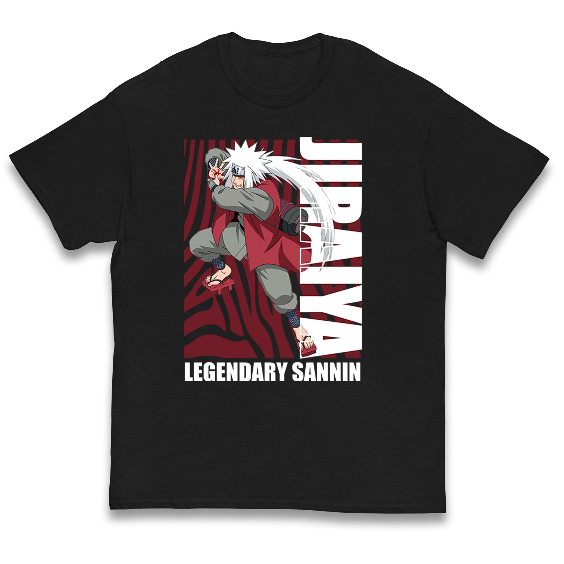 Naruto Shippuden kids T Shirt Jiraiya Legendary Sanning Top 150
