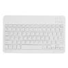Portable Keyboard Bluetooth Wireless Rechargeable RGB Backlit 10 Inch Ultra Slim Ergonomic Keyboard