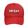 Iraq Flag Iraqi Casquette  Women Unisex Outdoor Hats  Adjustable Snapback Cap Casual Baseball Caps