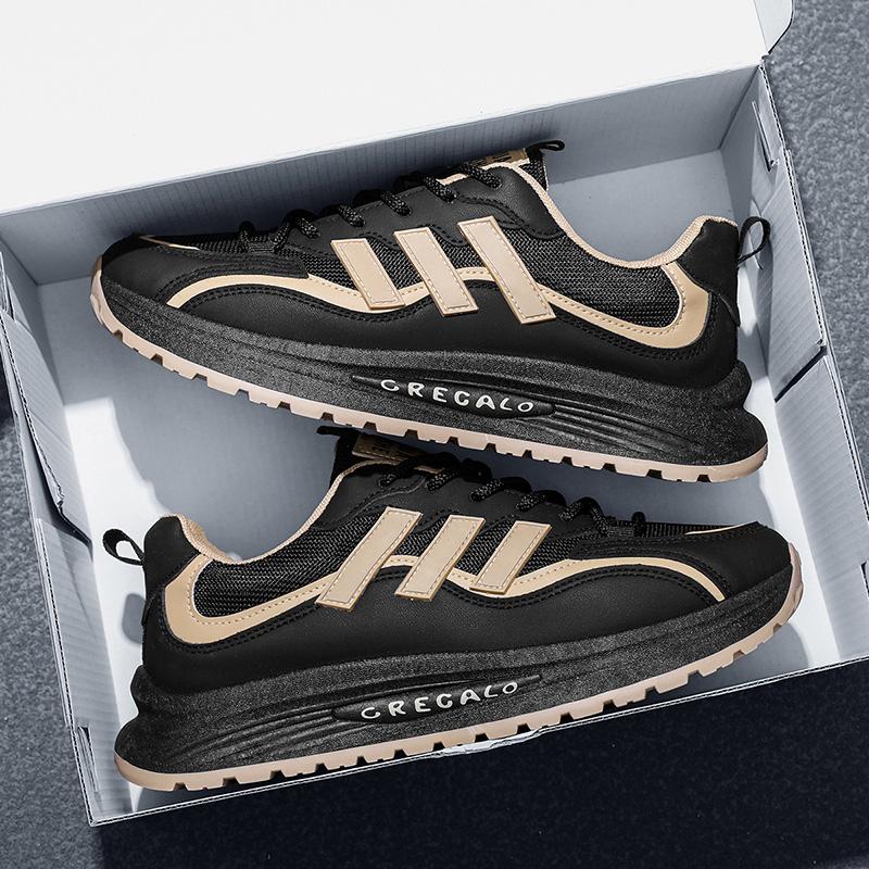 

2025 New Mans Shoes Spring Summer Casual Sneaker for Men Outdoor Comfortable Men Sports Sneakers Breathable Fashion Comfortable 39 чорний