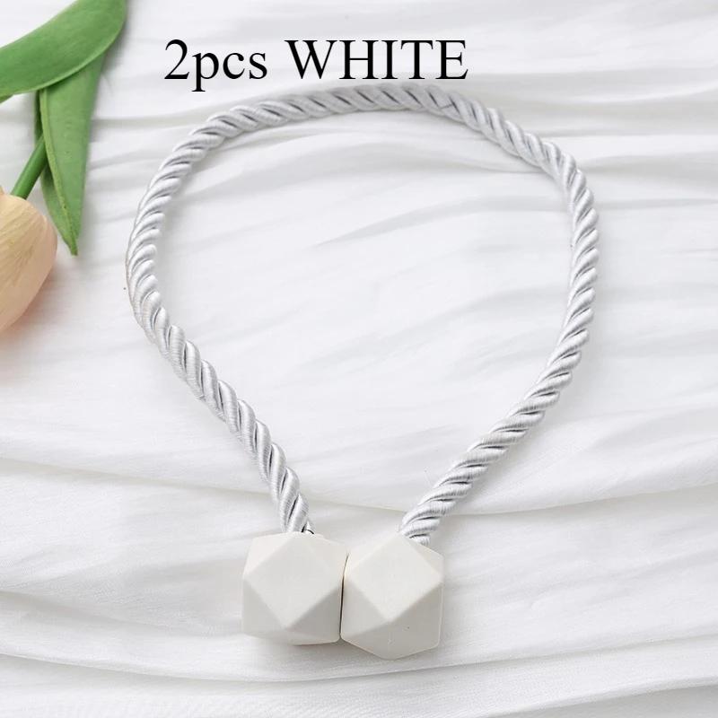 

Strong Magnetic Curtain Strap - Modern Twisted Rope Design, Suitable for Living Room, Office, and Home Decoration
