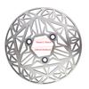 200&220mm Motorcycle Rear Drum brake disc with 70mm Hole Conversion Tightening Ring For 220mm Disc Electric Scooter E-bike Moped