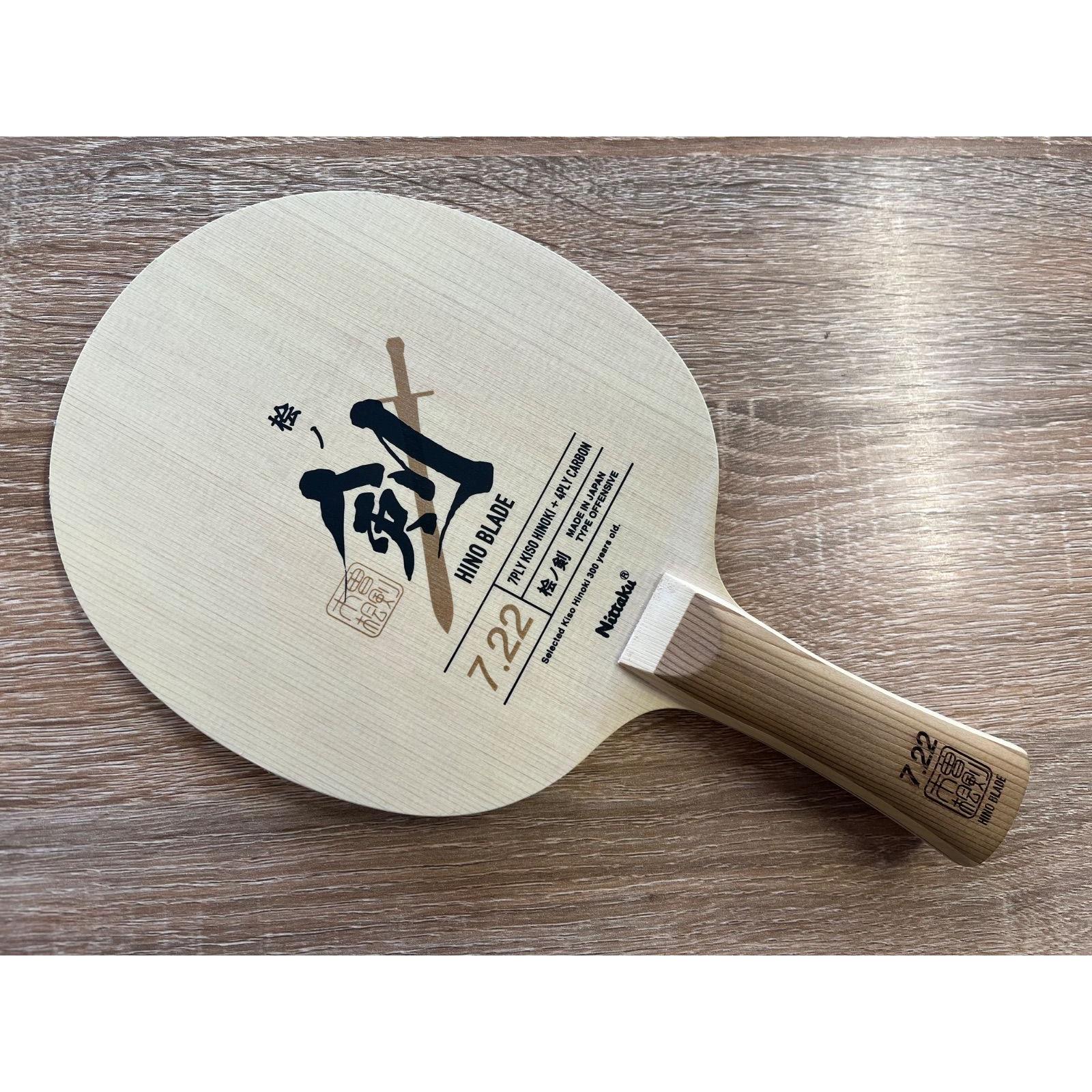 Used Nittaku Hinoken 7.22 FL used racket
