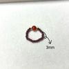 Versatile Women's Elastic Cord Beaded Finger Ring Accessory