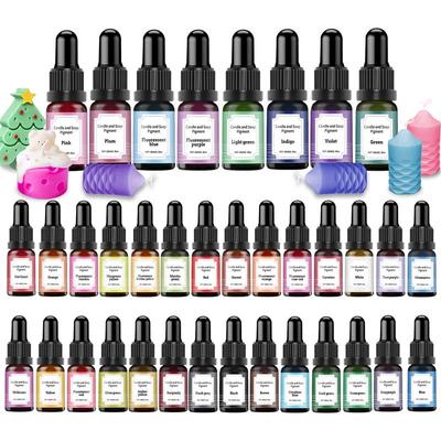 10Ml Essential Oil Bottle Candle Colorant 3-Color Combination Set Candle Dyes For DIY Handmade Candle Making