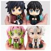 Japan Anime Demon Slayer LK Mitsuri Kanroji Sanemi Shinazugawa Giyuu Tomioka Muichiro Tokito Figur Leker 10cm