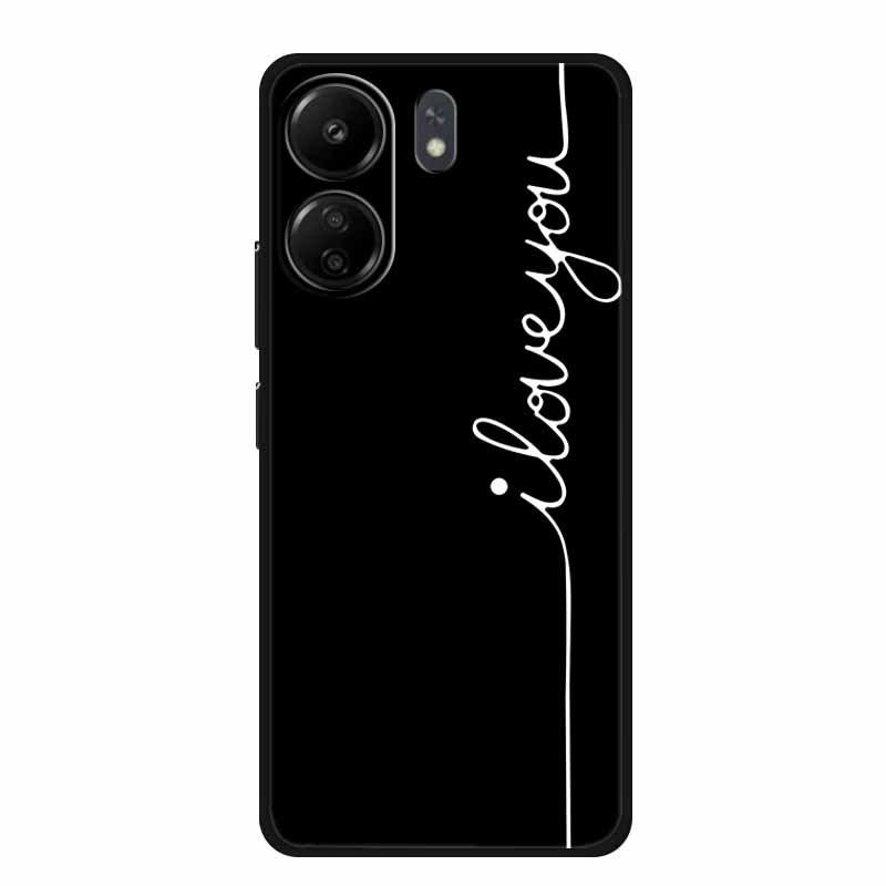 Colorful Cross-border Phone Case for Redmi 13 4G/Note 13R 5G/Poco M6 4G