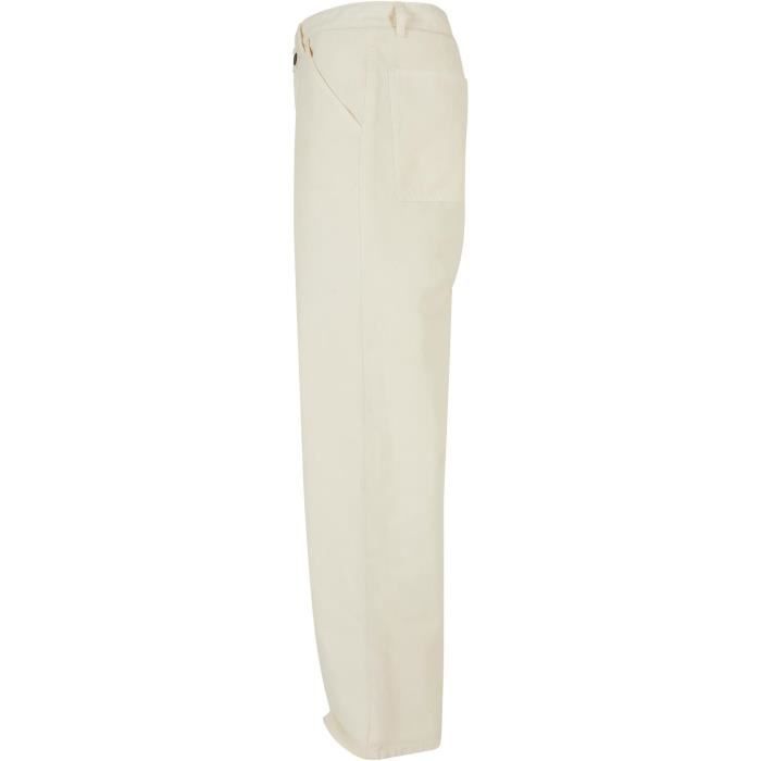 Pantalon toile Urban Classics - blanc