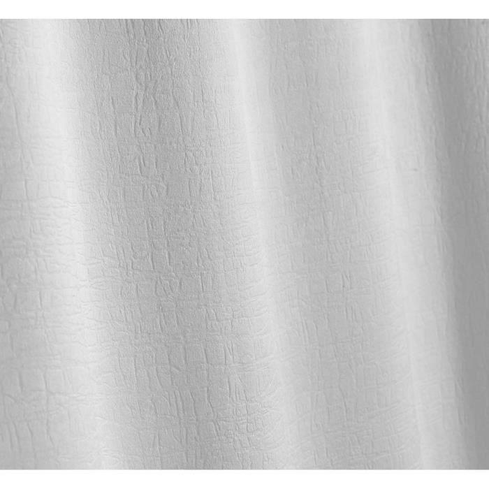 Rideau Occultant - Opacie - Blanc - Illets - 140x240cm - 100% Polyester