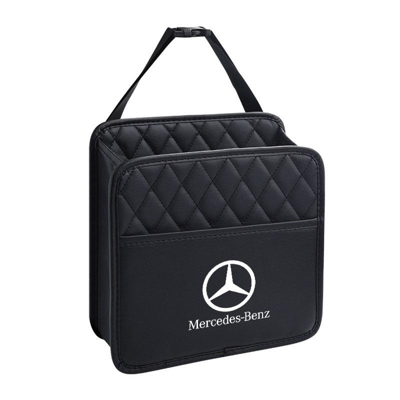 CRV1 Car Backseat Organizer Auto Multifunction Storage Bag For Mercedes Benz W203 W204 W205 W206 W212 CLK GLA C E S Class Accessories