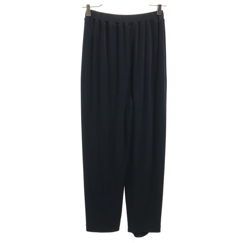 ISSEY MIYAKE 90s Made In Japan Old Easy Pants M Dark Blue Stretch Women Used