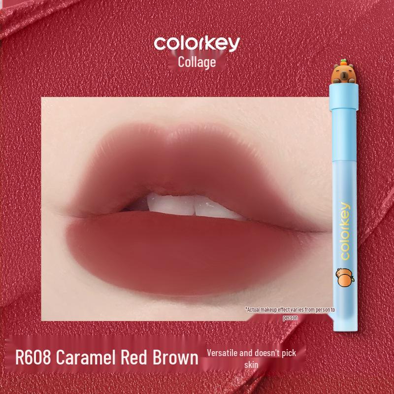 Capybara Colorkey Velvet Matte Lip Glaze for Women