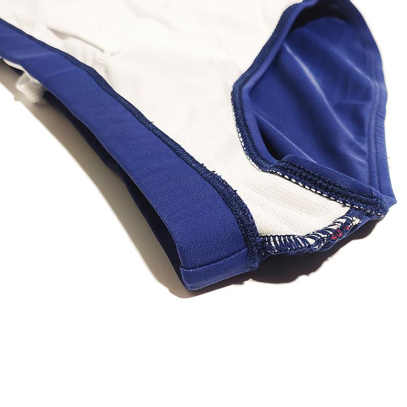 Men's Looped Swim Briefs Sexy Low Waist Bikini Swimsuit M-2XL Yellow