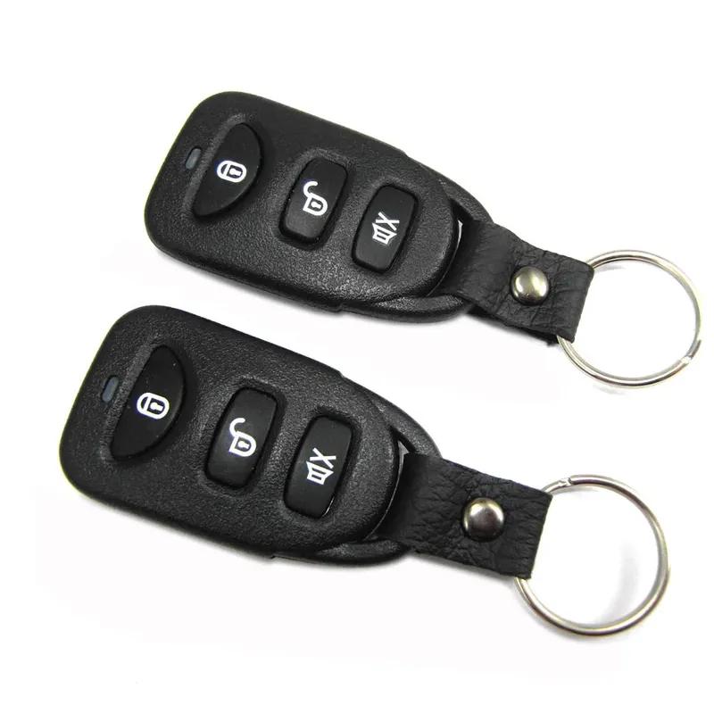 Portable Universal 12V Vehicle Burglar Alarm Security Protection Auto Car Alarm System & 2 Remote Control Auto Burglar