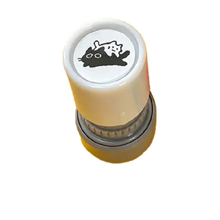 Lovely Cartoon Stamp with Black Cats Design Lightweight for Convenient Portability Everyday Use