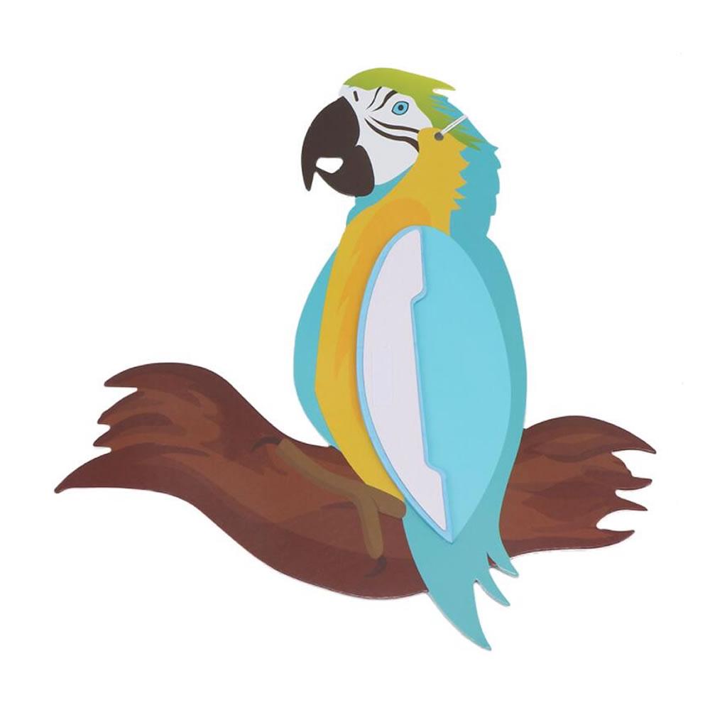 3 Stück Papagei Hängeornament Haus Garten Baum Papier Vogel Dekorationen