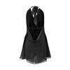Women Summer Backless Short Deep V-neck Dress With The Neck Tie Party Short Dress