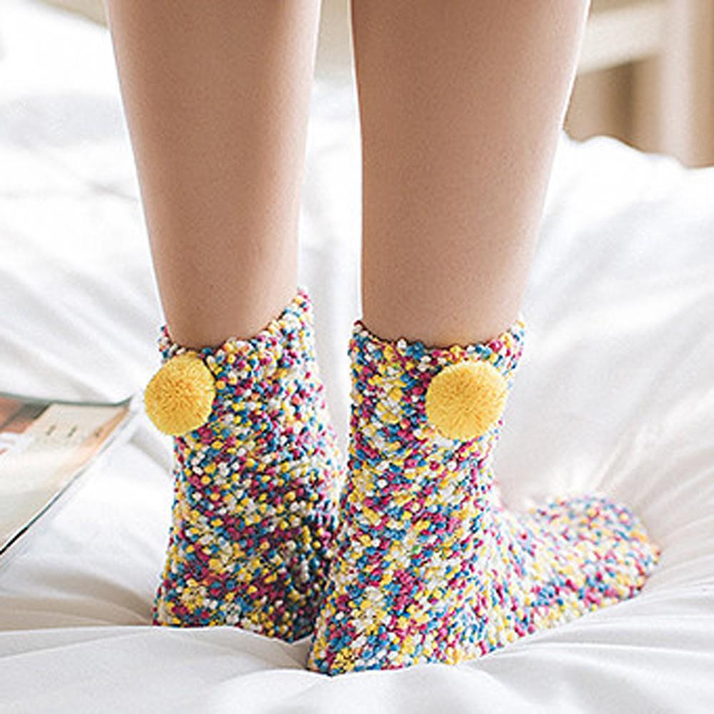 Women's Cotton Socks - Soft Warm Winter Socks, Creative Design