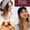 Simple Solid Color Cross Knotted Elastic Wide Headband Women Unisex Sports Yoga Hair Bands Headscarf Headwear