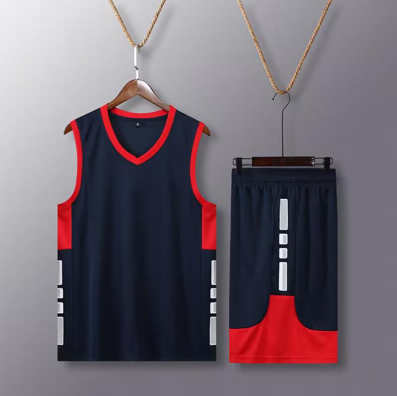 Custom Plus Size Men's Basketball Training Uniform Set