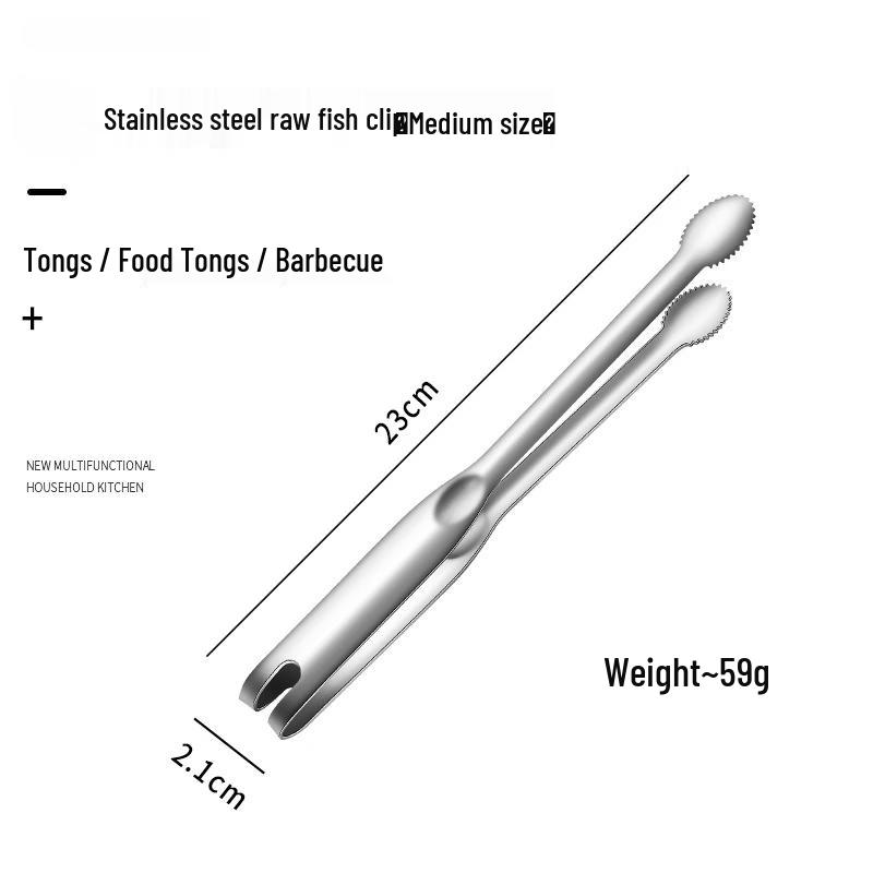 Abdo Stainless Steel Food Tongs Set