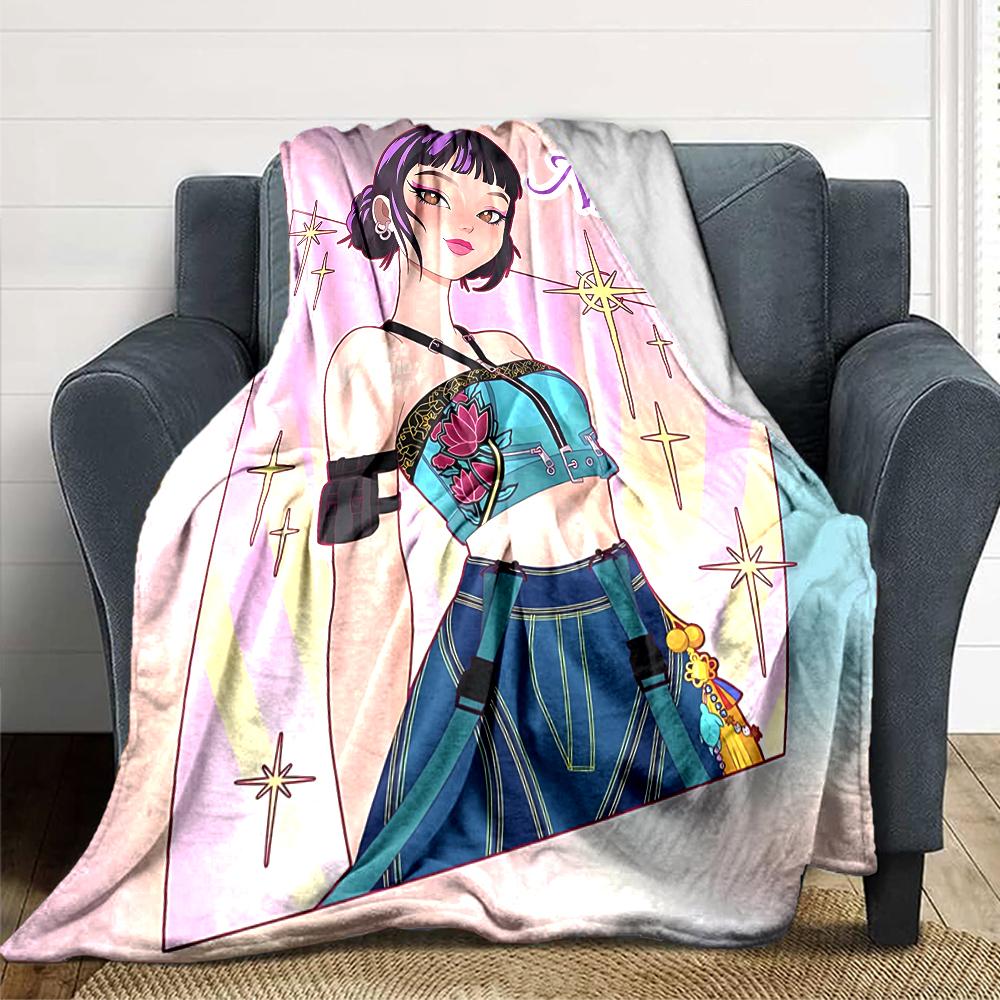 Custom Name Starlit Fashion Journey blanket for Couch & Bed, Plush Cozy Fuzzy Blanket Super Soft & Warm Blankets for Fall and Winter. 0908149