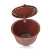 Stainless Steel Coffee Pod, Coffee Pod Stainless Steel with Brush for Coffee Machines