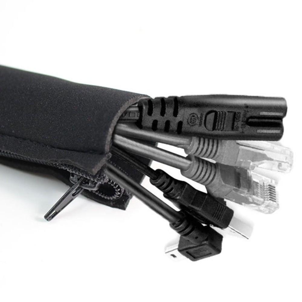 50cm Cable Wrapper Neoprene Wire Protector Data Cable Cable Storage Cover Network Cable