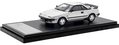 Hi Story Toyota MR2 Super Silver Metallic Finished Product 1/43 G-Limited (1984)
