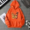 Winter Women's Hoodie Solid Color Print Unisex Style Double Pockets Sweatshirts Outerwear Plus-Size Women's Clothing