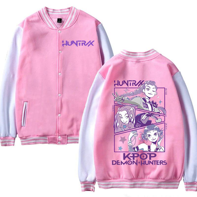 European and American trend witch hunting group Korean version casual hoodie women's plus size baseball jacket autumn and winter coat 5991