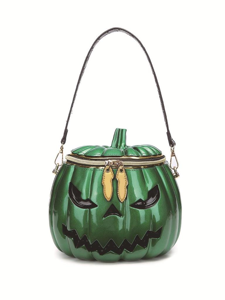 Women's 2024 Halloween Pumpkin Bag: Handheld & Crossbody Multifunctional Accessory