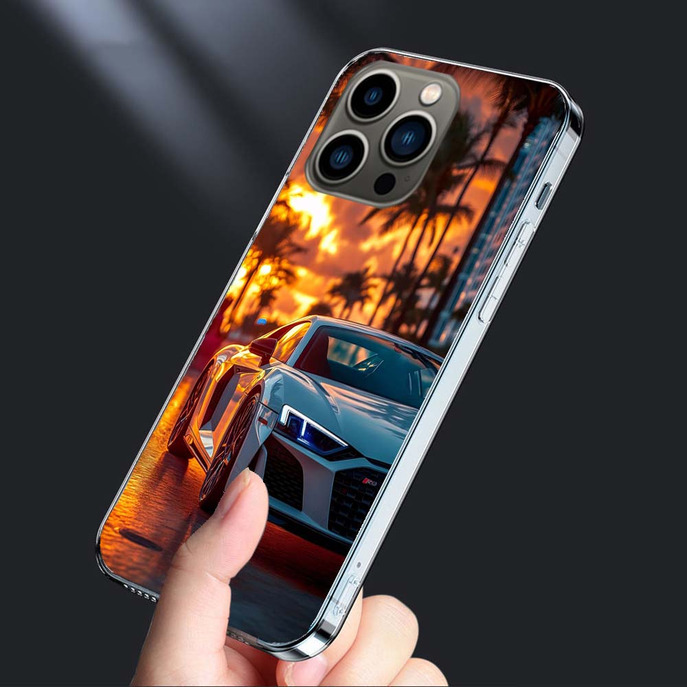 Bagged Car Lovers-RS Phone Case For Iphone 16E 15 Pro 14 Plus 17E 16 17 Pro Max Air 11 12 13 Mini Shockproof Capa Cute Cover
