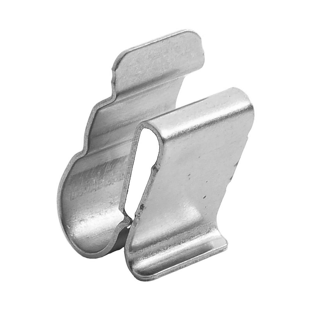 Home Use 22.5 Mm 0.89 Inches Stainless Steel Cable Clips Metal Wire Clamps Compact And Portable Reliable Workmanship