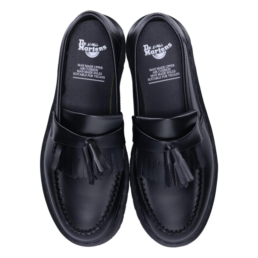 Tassel Loafer Vegan Adrian Felix Plateau Dicke Sohle 30648001 Schwarz cm [Dr. Martens] Herren Damen 25.0 [Artikel]