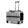Large Pet Trolley Case Panoramic View Portable Cat Carrier Comfort Breathable Space Capsule Transparent Pet Transport Solution