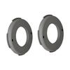 2x Mounting Plate Accessories for Nest Cam, Hardware Outdoor or Indoor Flexible Wall Anchors, Replacement