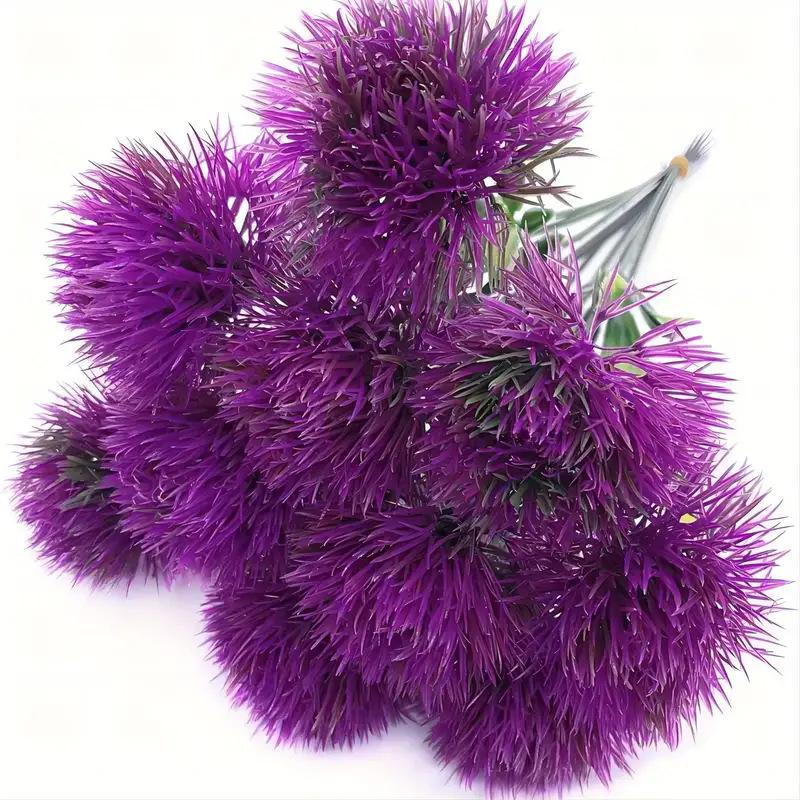5Pcs Artificial Flowers Outdoor Garden Wedding Bouquets Festival Decor Vases Home Table Room Scrapbook Diy Party Gifts Hydrangea
