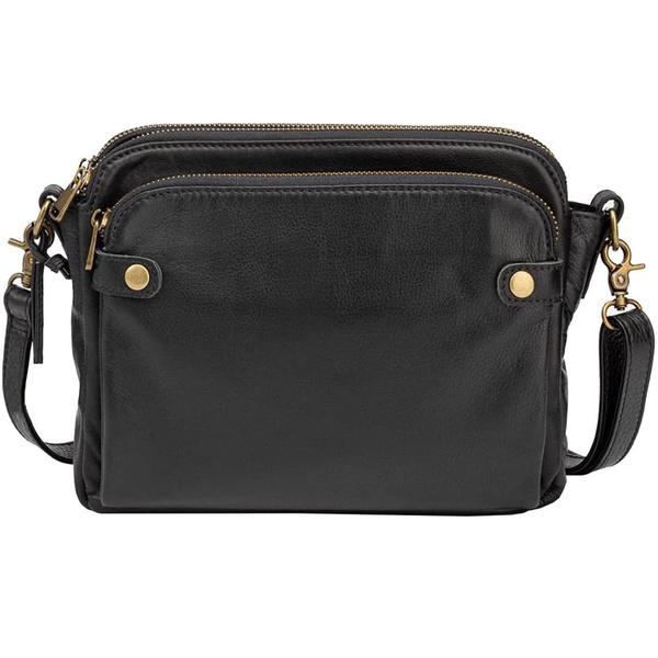 Женские сумки через плечо трехслойная кожаная сумка через плечо кошелек с несколькими карманами клатч 2398₽