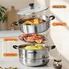 SUPOR Stainless Steel Double Layer Steamer Pot
